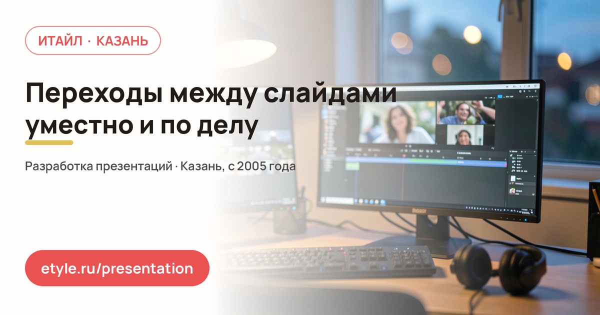 Переходы между слайдами — компания ИТАЙЛ